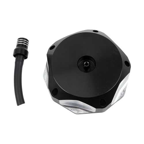Bouchon réservoir moto essence Suzuki RMZ250 DRZ400E LTZ250 noir