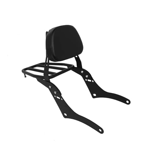 Porte-bagages et sissy bar haut de gamme pour custom Rebel 500 CMX300 noir robuste