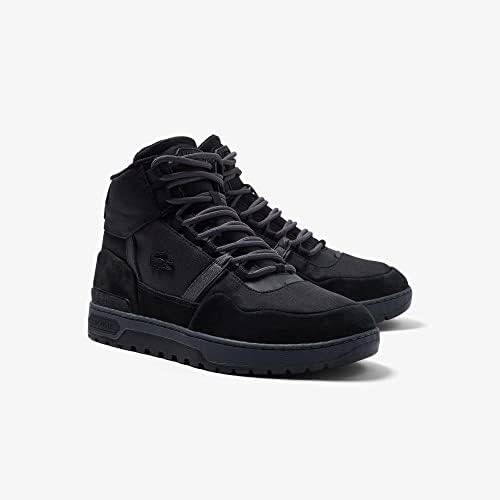 Lacoste T-clip Wntr Mid 222 2 Sma Basketball Men's, Black Dk Gry