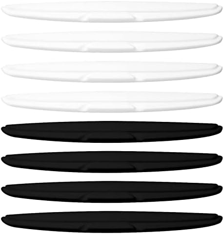 4 Protezioni Paraurti Auto Universali - Strisce Antigraffio Bianche - Adesive PVC - 41x5.2cm - Foto 6