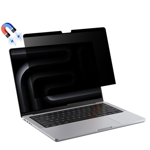 Filtro Privacidad MacBook Pro 14" M4 M5 ideal para trabajar en cafeterías y oficinas abiertas