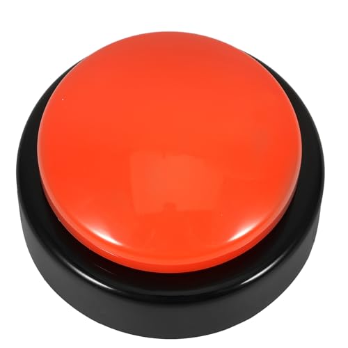 HOLIDYOYO Reloj Grande con Botón Parlante Reloj Despertador Parlante con Control De Volumen Presione El Botón Grande: La Hora Y La Fecha para Personas Mayores con Problemas De Visión