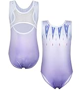 Toddler Girls Gymnastics Leotards 5t Size 5-6 Years Sparkly Tumbling Dance Kids Snowflake Purple ...