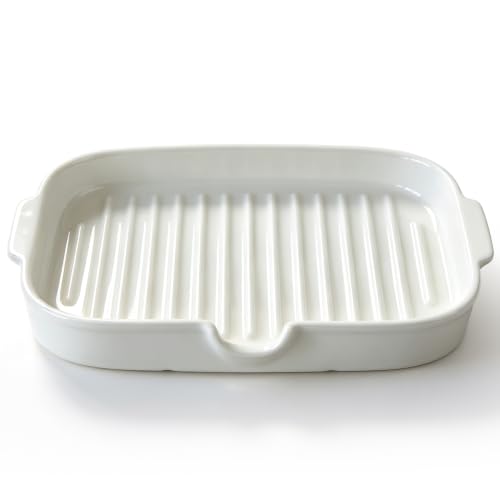 Cinf Microwave Bacon Tray, Ceramic Bacon Cooker for Crispy Bacon by Cinf - Used condition - US$22.16