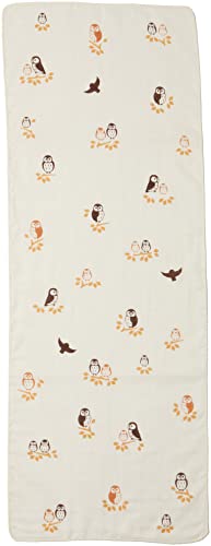 山本仁商店 ふくこい ふんわり二重ガーゼ手拭い ふくろう 約32×89cm