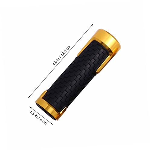 Totority 1 Par De Alça De Borracha Para Motocicleta Guidão De Mtb Muffs Para Guidão De Motocicleta P
