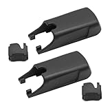 Hoypeyfiy 2Pcs W000050335 Front Windscreen Wiper Arm Cover Cap Push Clips Replacement for Mercedes Benz W176 W205 W213 W246 W447 X253 2014-2021