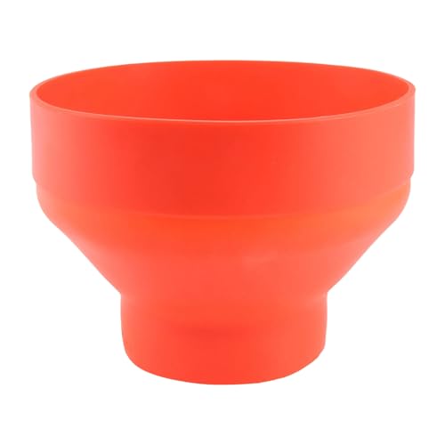 Cpolebev Popcorn Microondas Silicona Plegable Cocina Roja Herramientas Fáciles DIY Popcorn Bucket Bowl Fabricante con Tapa