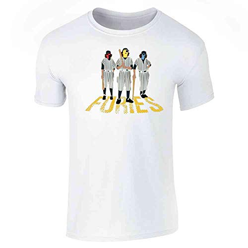 Pop Threads Baseball Furies Minimalist 70s Graphic Tee T-Shirt for Men