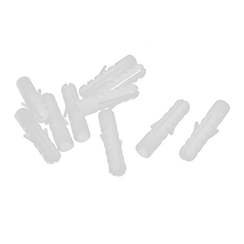 Aexit 10 piezas de plástico 8 mm 5/16' 'diámetro de expansión de (model: M4216IXII-7157NR) pared perno inserción