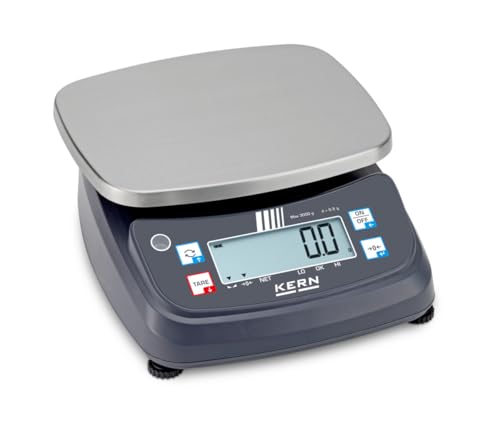 Balance de table KERN FPE pour réussir le pesage de contrôle en atelier