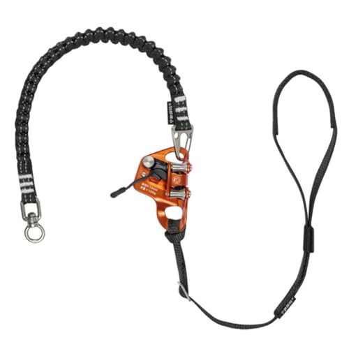 Fegtrtyoa Corde d'escalade Adventure Knee Ascender, Fonctionnement en Haute Altitude, Sangle de Pied, Corde de Course pour L'Exploration et l'escalade B