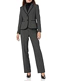 MINI HOUNDSTOOTH 2 BUTTON JACKET/PANT SUIT