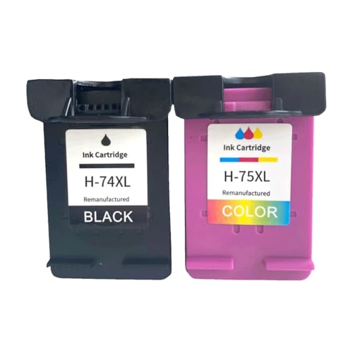 Cartouche d'encre 75XL couleur 500 pages pour des impressions nettes et durables