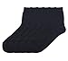 Produktbild DEBAIJIA 5 Paar Herren Business Socken Set, Baumwolle Crew Socken Atmungsaktiv Bequem, Anzug-Socken für Ganzjahr EU 40-45 (Schwarz)