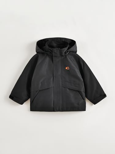 marc & janie Boys Urban Outdoor Loose Hooded Rush Jacket Soft Outerwear Tops 2500952