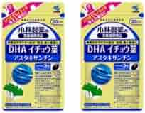 小林製薬 - 小林製薬　DHA イチョウ葉　アスタキサンチン　約30日分　5袋 Amazon | 小林製薬の栄養補助食品 DHA イチョウ葉