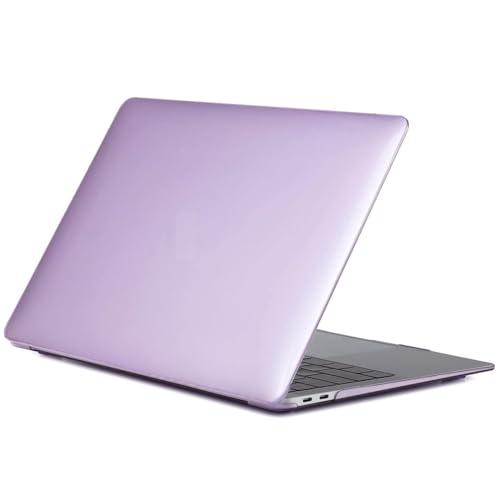 Image of Case Compatible with MacBook Pro 14 inch Case 2026 2025 2024-2021 M5 M4 M3 M2 M1 A3434 A3112 A3185 A3401 A2918 A2992 A2779 A2442Plastic Hard Shell Cover Case, Matte Purple