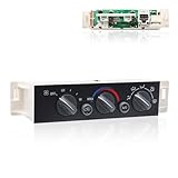 599-007 Heater Climate Control Module for Chevy GMC 1996-1999 C1500 C2500 Suburban K1500 K2500,1996-2000 C2500 C3500 K2500 K3500,1996-1999 GMC Yukon Chevy Tahoe, 2000 Chevy Escalade AC Heater Control
