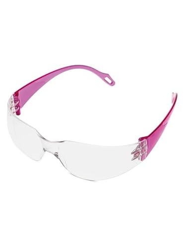 Science Schutzbrille für Kinder - Bequem, Kratz- und Stoßfest, Kristallklarer Augenschutz, Polycarbonat-Material, 2 Farben - 1 Pro Bestellung, Fuchsia