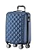 Produktbild BEIBYE Zwillingsrollen 2066 Hartschale Trolley Koffer Reisekoffer Gepäck M-L-XL-Set (Blau, M)