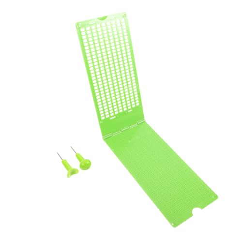 IWOWHERO Braille Teaching Tools 9x28 Cell Braille Stylus and Plate for Blind Users