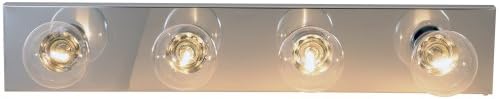 Royal Cove 671615 Vanity Lighting Strip, Polished Chrome, 24 In.