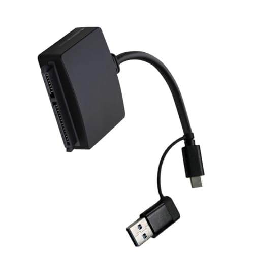Adaptador USB 3.0 a SATA 2.5 pulg Caja Externa para Disco Duro miniatura 1