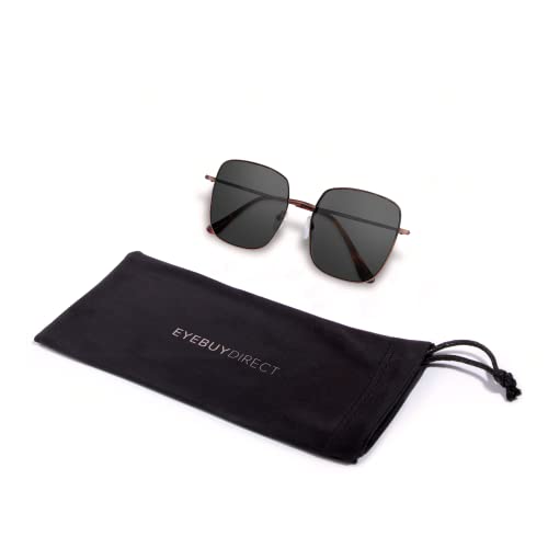 Eyebuydirect Square Oversized Sunglasses, Scratch-Resistant Sunglasses For Women And Men With Uv Protection, Non-Polarized, Sunday - Extra Large #TOP26