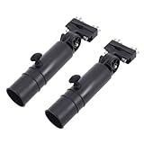 MOBUTOFU 2 Stück Trolley Regenschirmhalter Verstellbar für Golfwagen und Einkaufswagen Robuster Schirmständer zur Sicheren Befestigung bei Wind und Regen