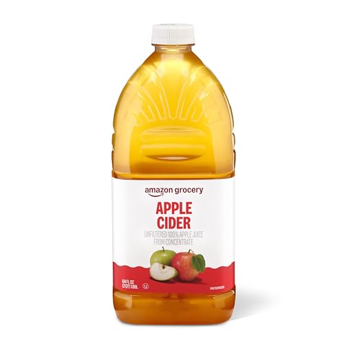 Amazon Grocery, Apple Cider, 64 Fl Oz (Previously Happy Belly, Packaging May Vary)