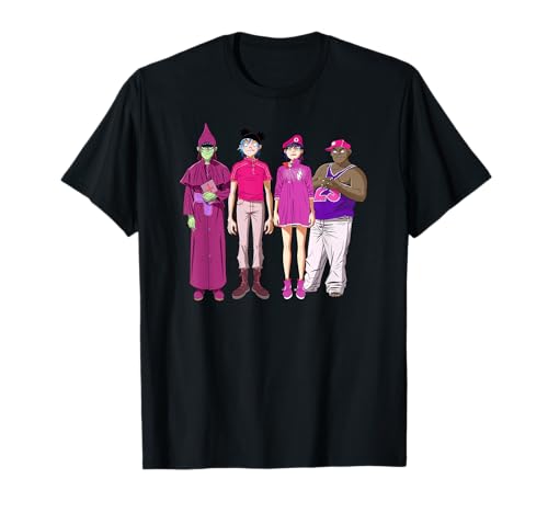 Gorillaz Cracker Island Group Camiseta