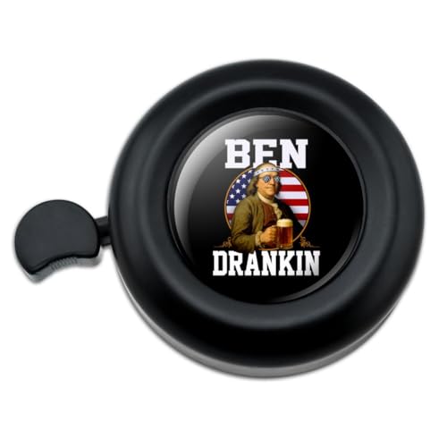 Graphics & More Ben Franklin Drankin Bicycle Handlebar Bike Bell
