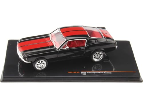 MODELLINO en escala compatible con Ford Mustang Fastback 1967 1:43 miniatura 2