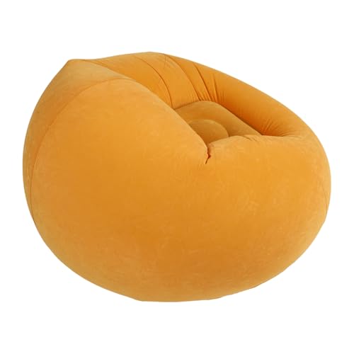 Silla inflable cómoda para viajes y acampadas sofá ligero de PVC para salón 7