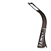 American Standard PQP Bright LED Light Desk Lamp | LCD Screen Time, Temperature & Date Display | Sleek, Adjustable Gooseneck & Sturdy Base | Office Lamp For Reading, Surfing, College & More