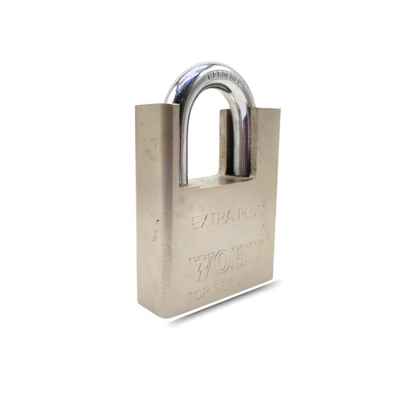 Image of 60mm Security Padlock Shed Gate Lock 3 Keys 35mm Shank Brass Core Security