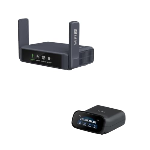 Enrutador de Viaje BE3600 WiFi 7 para Trabajar en Remoto desde Hoteles