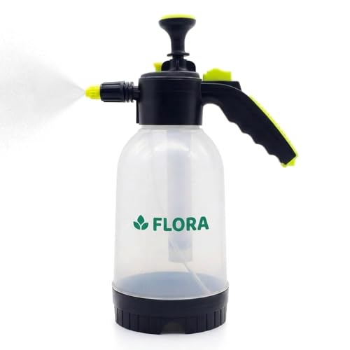 Image of Flora 0.5 Gal Garden Pump Sprayer, Handheld Sprayer with Lock-On Trigger