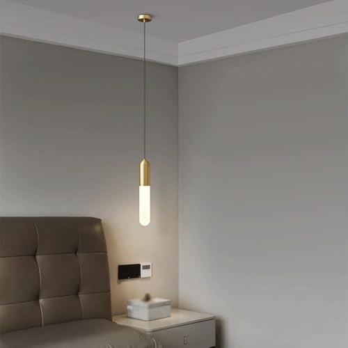 Lampe suspendue linéaire réglable pour optimiser l'éclairage de chevet - 3