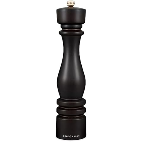 Cole & Mason London Salt Mill with Adjustable Grind Cover
