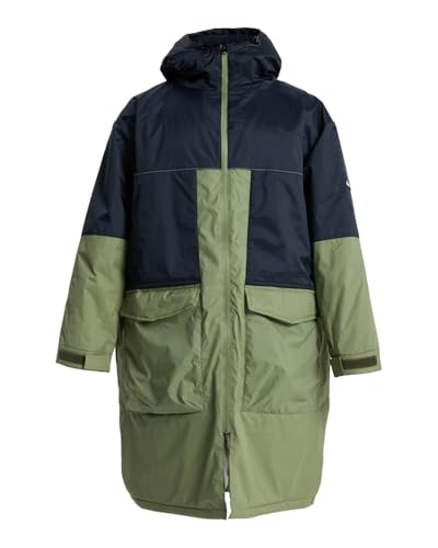 Poncho de surf à capuche Quiksilver Full Rig homme vert taille L