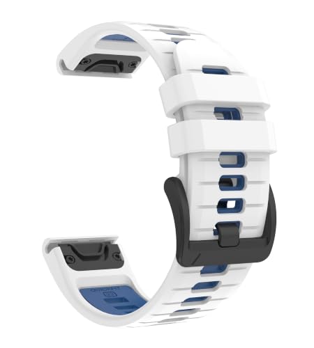 Image of Quickfit 22 watch bands for garmin fenix 8 47mm fenix 7 pro Sapphire Solar fenix 6 Forerunner 965 955 970 935 745 epix Pro Gen 2 47 soft silicone straps replacement