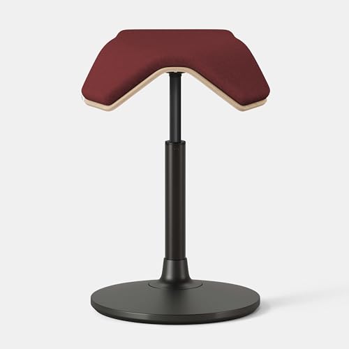 Image of Branch Saddle Stool, Height-Adjustable Active Seat with Ergonomic Design