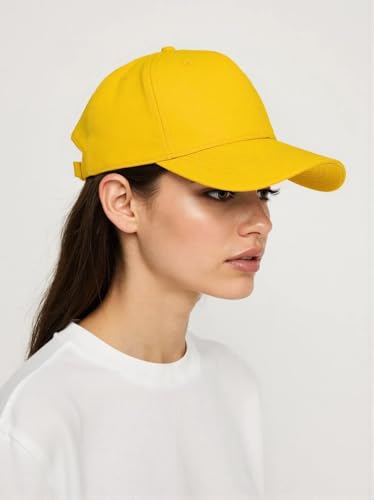 Image of Tomorrow Adjustable Baseball Cap - Unisex Cotton Snapback Trucker Hat with Sun Protection, Perfect Outdoor & Sports Cap for Men and Women
