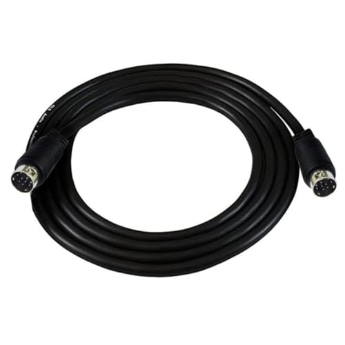 1/2/3m Mini Din 9pin Male To 9pin Male Extention Audio Adapter Cable for DVDs