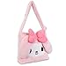 My Melody Plush Purse Set - Bundle with My Melody Plushie Plus Stickers, Tattoos and More | Hello Kitty and Friends My Melody Purse for Girls