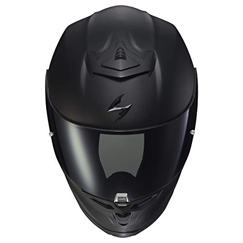 ScorpionEXO R1 Air Full Face Motorcycle Helmet with Pinlock Shield and Bluetooth Ready Speaker Pockets DOT ECE Solid (Matte Black - Small) by ScorpionEXO - Used condition - Image 6