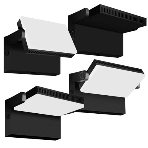 Image of ledmo LED 150W LED Flood Light Outdoor Switch Control Wall Pack 4 Pack