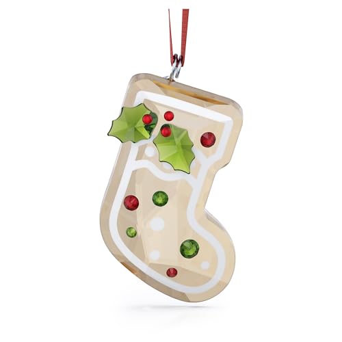 Swarovski Holiday Cheers, Gingerbread Stocking Ornament